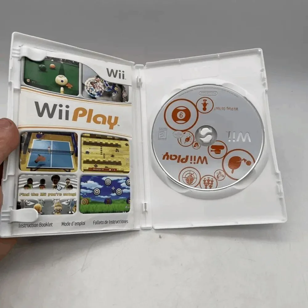Wii Play - Nintendo Wii Authentic Complete CIB Tested‎ Working